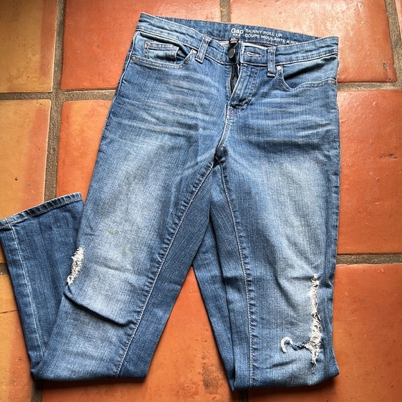Gap skinny jeans distressed - Picture 2 of 2